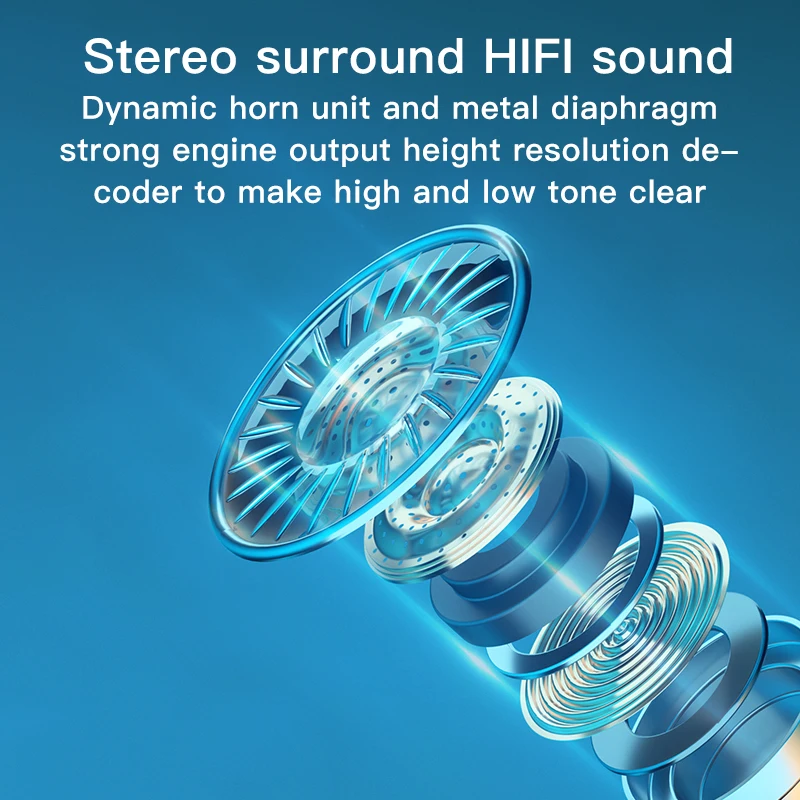 

F9-46 Bluetooth Headset Stereo Wireless Waterproof Sport Touch Headset Mini Earbuds