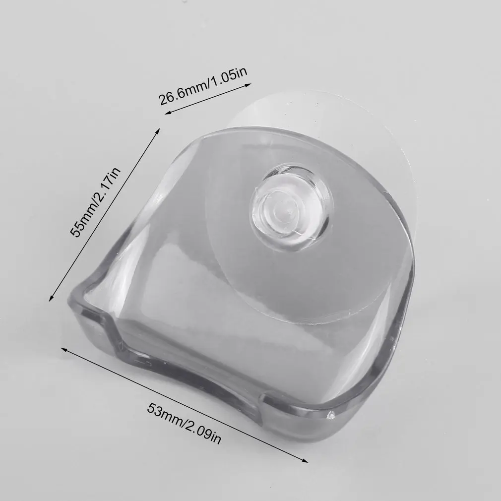 

Plastic Super Suction Cup Razor Rack Bathroom Razor Holder Suction Cup Shaver Storage Rack Shaving Razor Holder