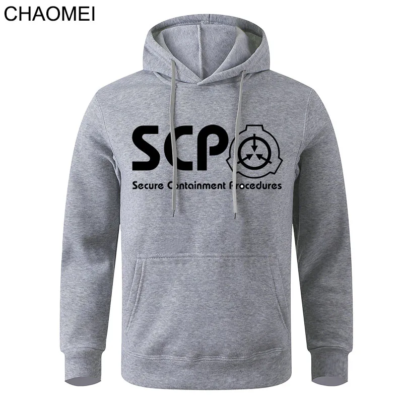 Новинка 2020 унисекс аниме SCP толстовки пальто специальные процедуры худи