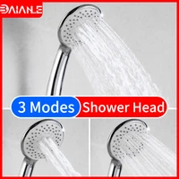 shower head high pressure 3 mode abs plastic handheld water saving shower head set bathroom shower hose shower holder wall mount