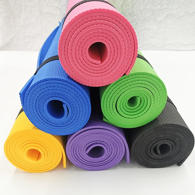 

Yoga Mat Anti-skid Sports Fitness Mat 4MM Thick EVA Comfort Foam Yoga Matt for Exercise, Yoga, and Pilates Gymnastics Mat