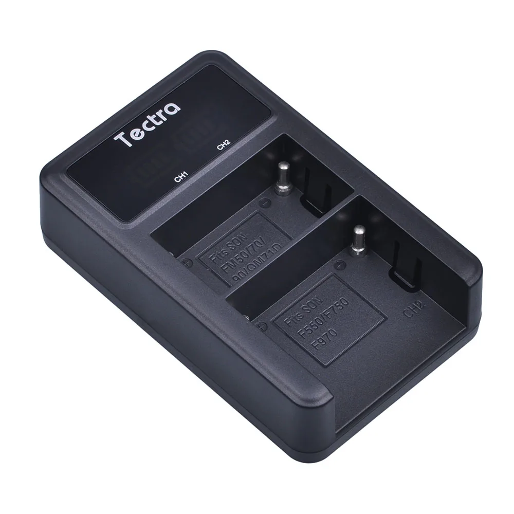 

Tectra 1pc NP-FM500H NP FM500H fm500h Rechargeable Battery+LED Dual Charger for Sony A200 A200K A200W A300 A350 A450 a580