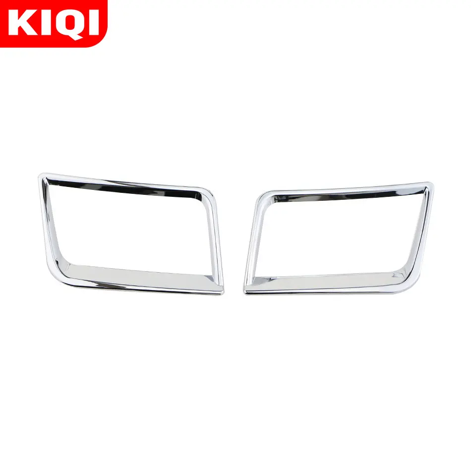 2Pcs/Set ABS Chrome Car Center Air Vent Protection Trim Sticker for Hyundai Verna Solaris 2012 2013 2014 2015 Accessories | Автомобили и