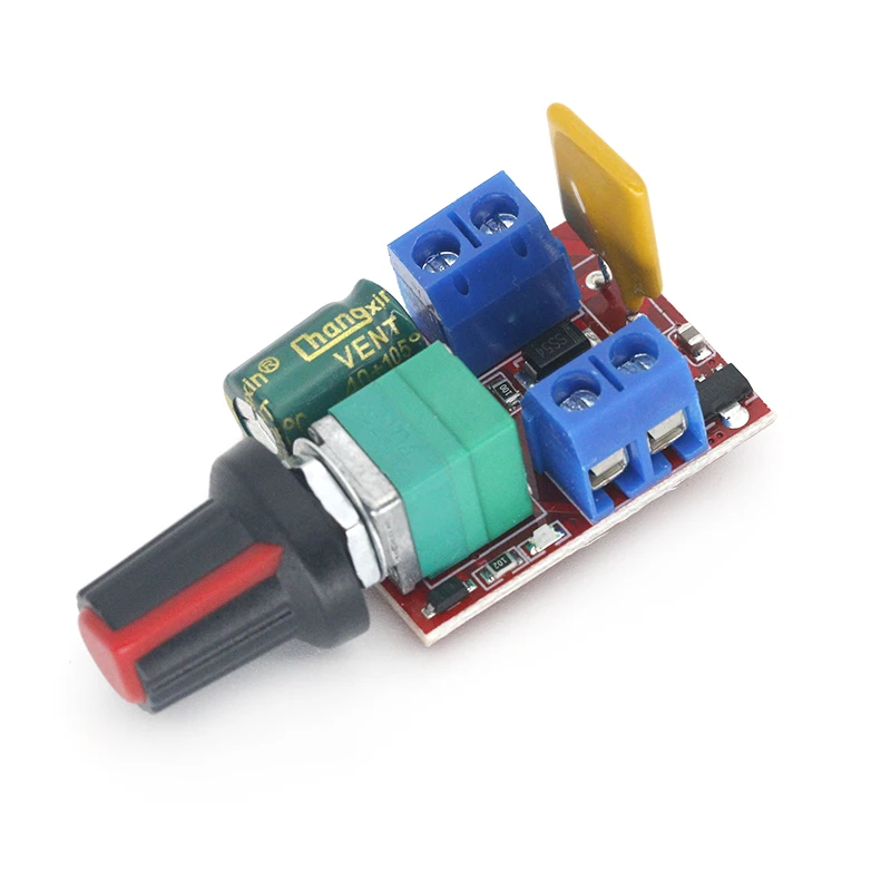 Hot Sale Mini 5A PWM Max 90W DC Motor Speed Controller Module 3V-35V Control Switch LED Dimmer | Обустройство дома