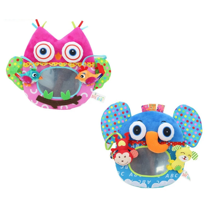 T5EC barriga tiempo espejo de piso de beb&eacute; tres-Espejo dimensional BB sonajero no-t&oacute;xicos arrastr&aacute;ndose juguete para beb&eacute;s ni&ntilde;os peque&ntilde;os ni&ntilde;os-5