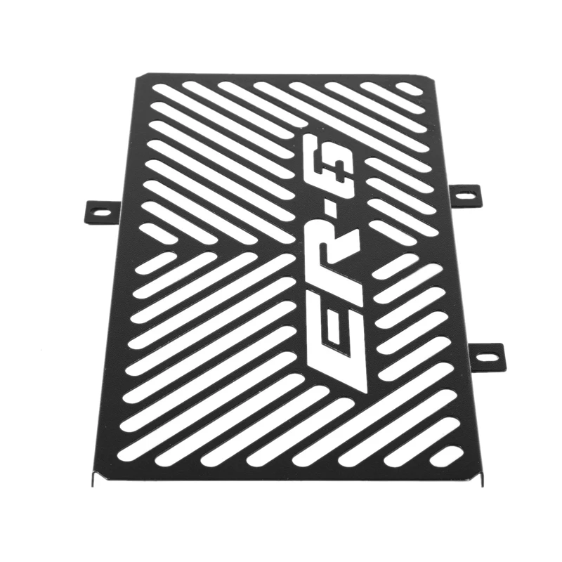 Motorcycle Stainless Steel Radiator Grille Guard Protection Cover for Kawasaki Er6N Er-6N Er6F Er-6F 2009-2011(Black) |
