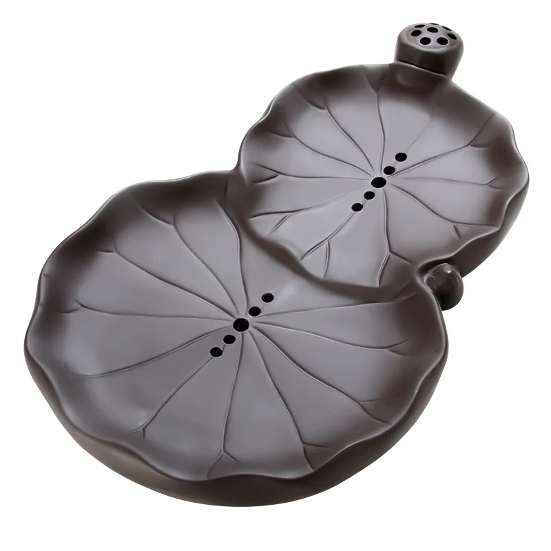 

Tea-Tray Sand-Japanese-Style-Pot Bamboo Drainage Purple Washed Dry-Foam Pitcher