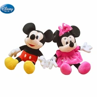 disney 29 cm mickey mouse minnie plush toys disney cute soft stuffed dolls animal pillow for kids gifts
