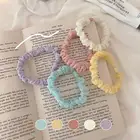 Резинки для волос, яркие, розовые, желтые, фиолетовые