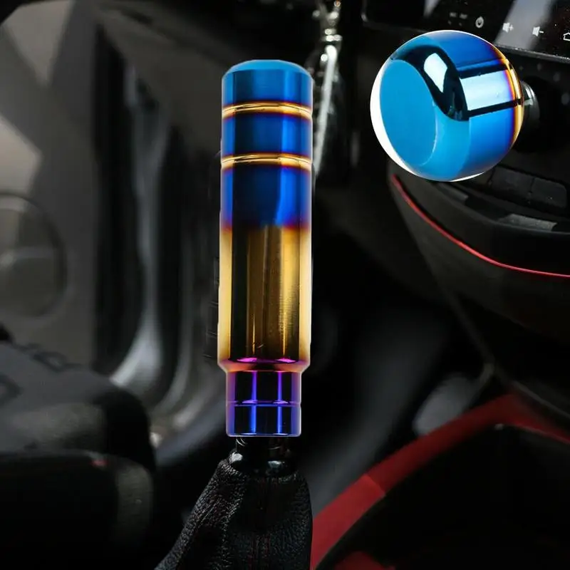 Невеста jdm Универсальный Стиль Автомобиль сгоревший синий 13 см рычаг алюминиевый