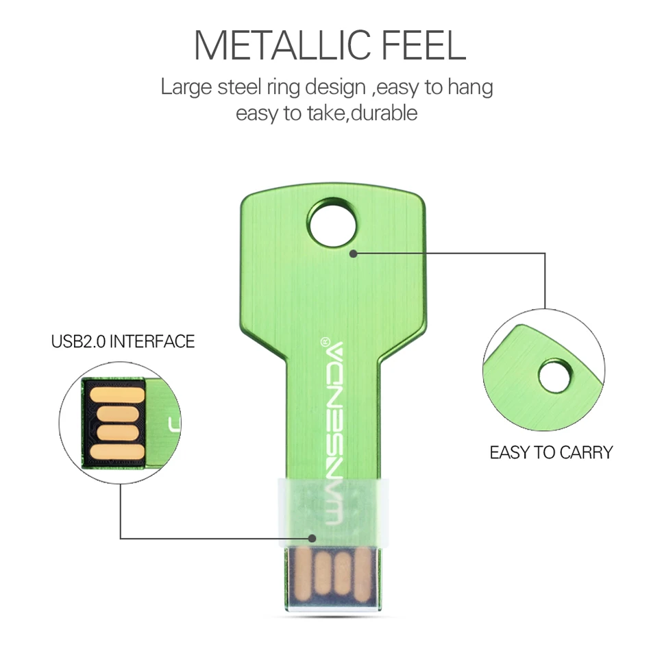 USB-флеш-накопитель в форме ключа 4-64 Гб | Компьютеры и офис