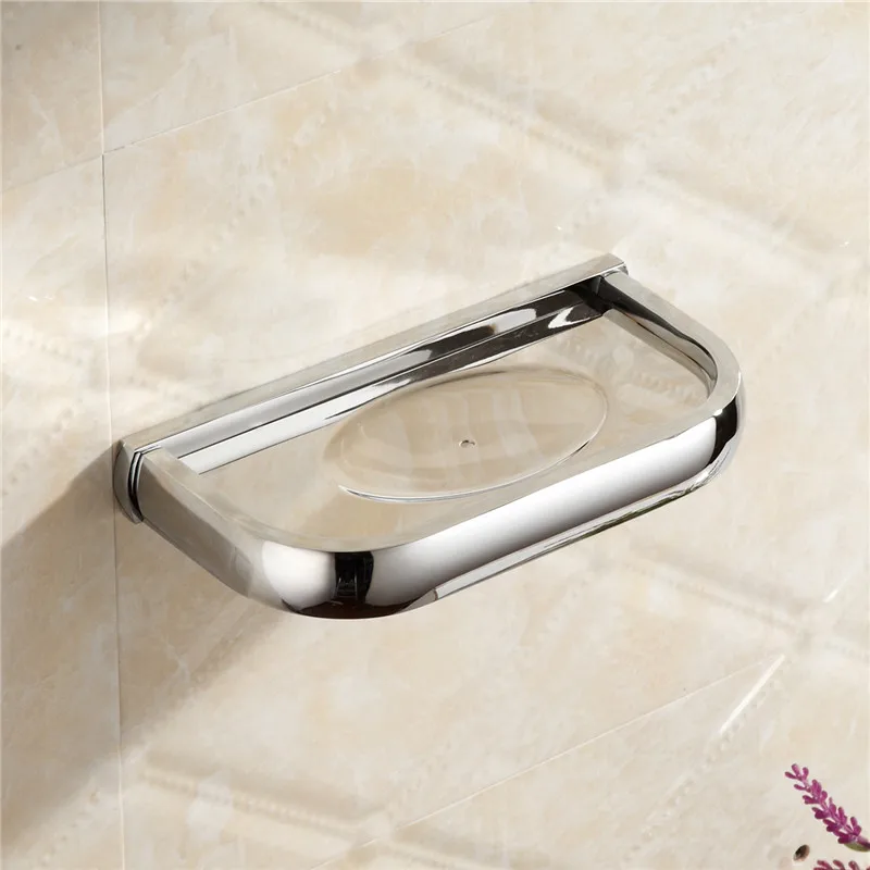 Держатель для мыла Vidric золотистый/хромированный настенный держатель в ванную