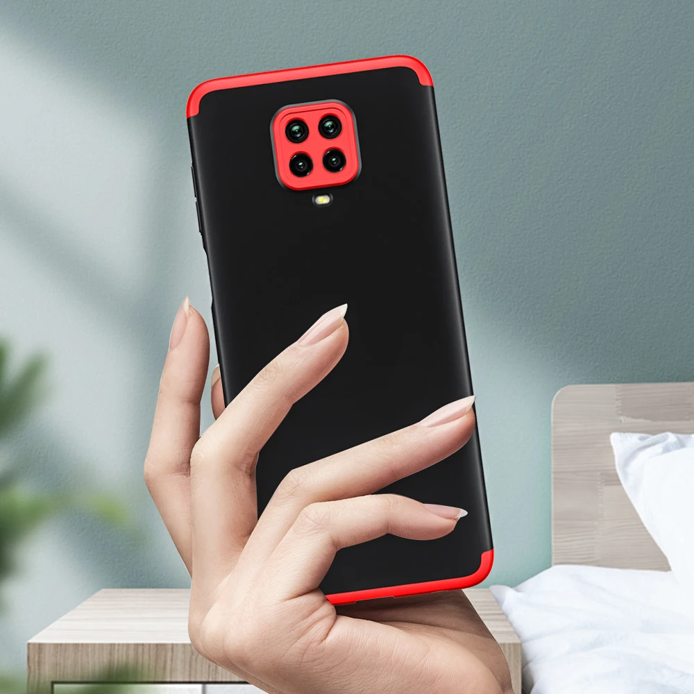 GKK Case for Xiaomi Redmi Note 5 8t 9s 10t 11 Pro Lite 360 Degree Protection Case for Xiaomi Poco F1 F2 F3 X3 NFC M3 Pro Cover