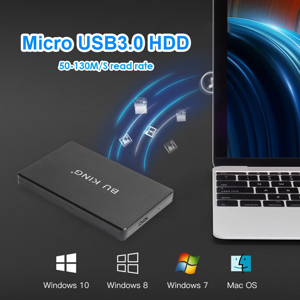 Портативный внешний жесткий диск YD0006 USB 3 0 2 5 дюйма HHD пластиковый корпус без