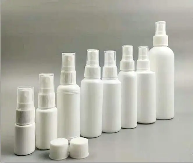 50 шт./лот пустая белая Пластик косметические баночки контейнеры высокого Класс