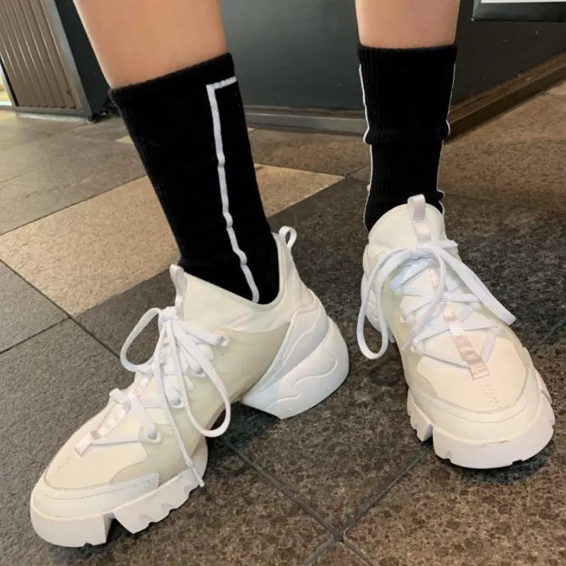 Женские кроссовки RIZABINA Повседневная Уличная обувь на плоской подошве брендовая