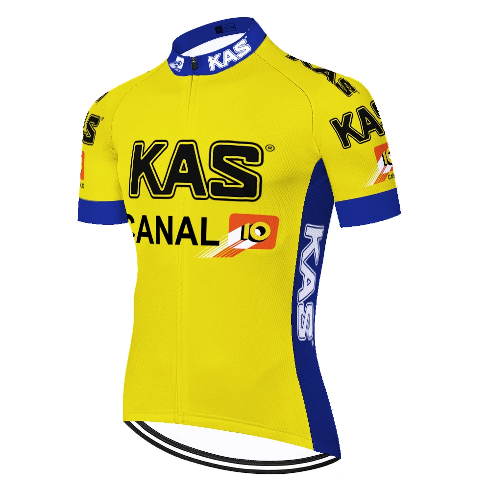 KAS Майо в стиле ретро Дышащие летние быстросохнущие дышащие короткий рукав