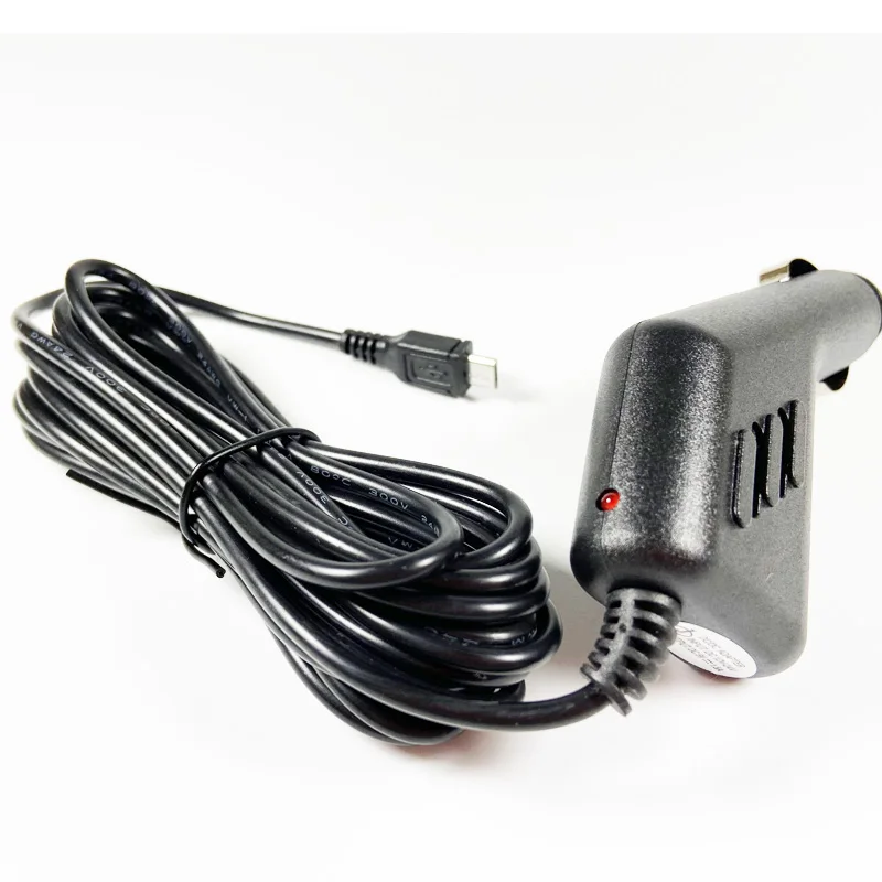 5V 1.5A кабель Длина 3 5 m 12V-24V Chaging розетка адаптер микро-usb Питание автомобиля