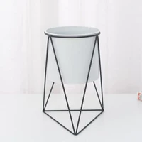 metal plant flower stand geometric simple wall hanging succulent plants pot wedding creative flower plant container decoration