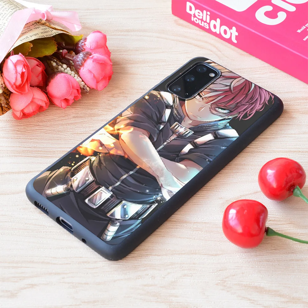 

For Samsung Galaxy Todoroki Bnha Print Soft Matt Phone Case
