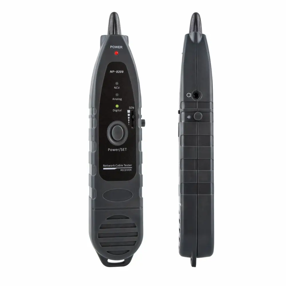 NF-8209 NOYAFA с ЖК-дисплеем измерение длины Lan-кабеля проверка проводов POE Cat5 Cat6 Lan