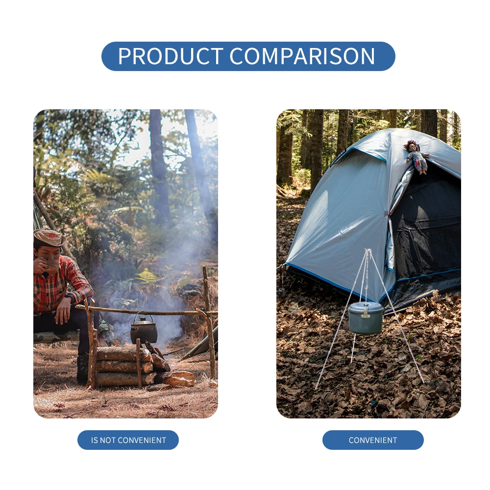 Штатив для подвешивания напольная плита кампуса портативный барбекю горячий