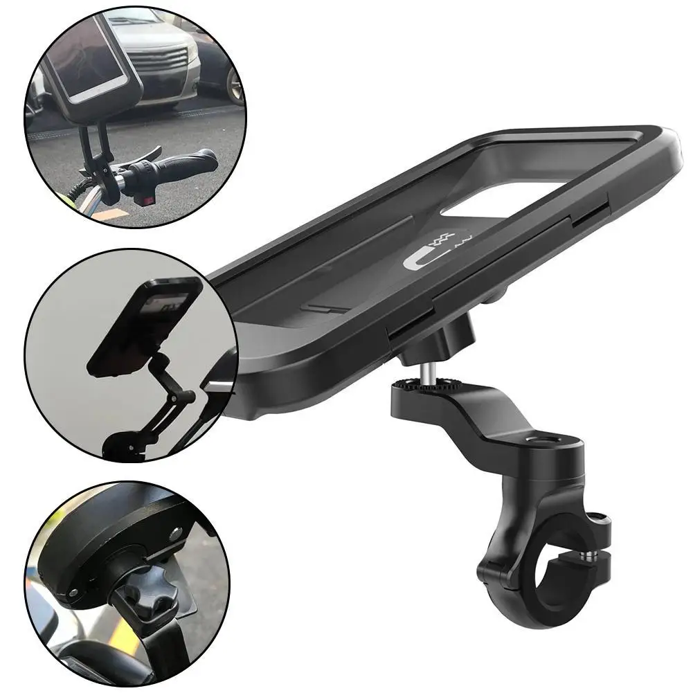 

Adjustable Waterproof Bicycle Phone Holder Universal Phone Cell Handlebar For Mount Motorcycle Bike Bracket Support N5Q0