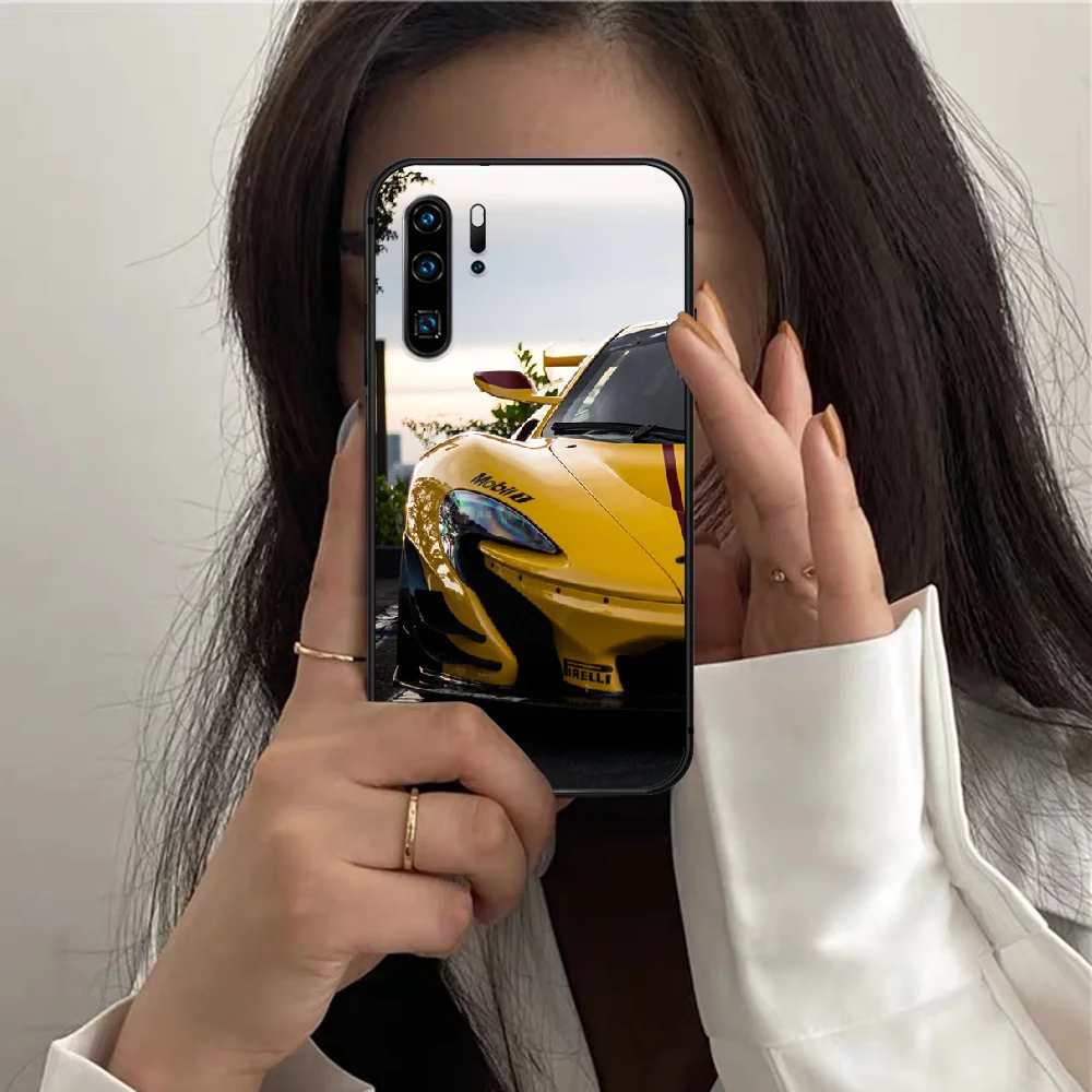 

Luxury Sports car Ferrari Phone Case For HUAWEI P 10 20 30 40 Pro Lite Smart Plus Z 2019 Nova 7i 5T black Back Silicone Prime