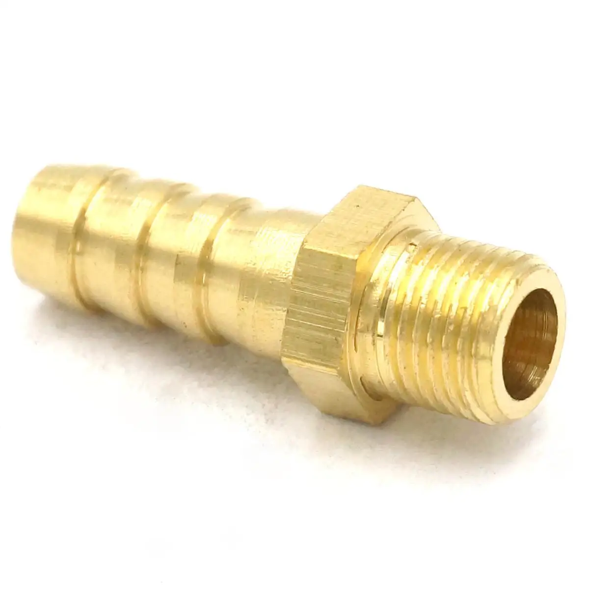 Лот 5 шлангов I/D 8 мм x 1/8 &quotBSP штыревые латунные муфты для стыковки Соединительный