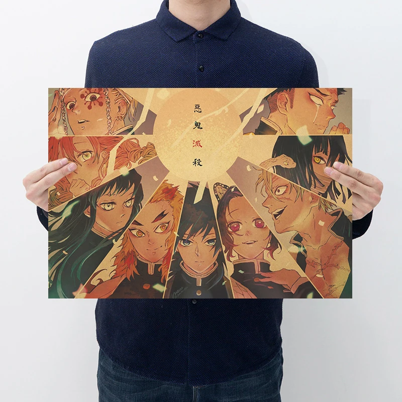 Наклейки на стену рассекающий демонов | Дом и сад