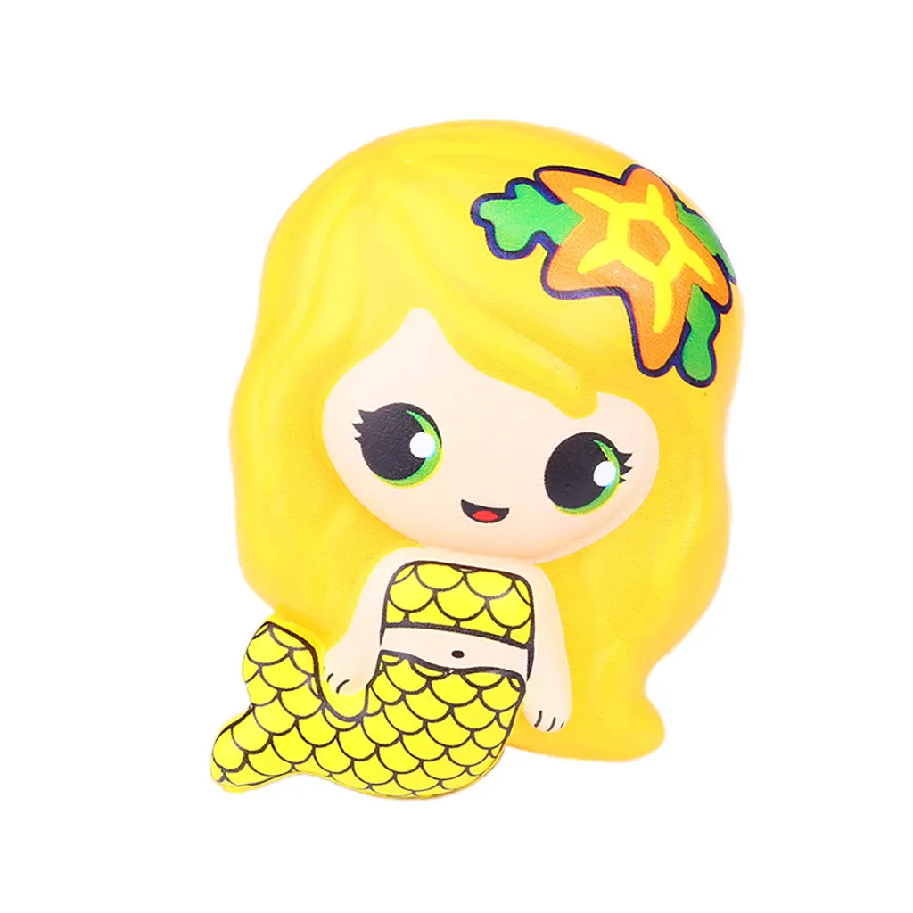 Восхитительная Русалка медленно поднимающаяся сжимающая игрушка для снятия