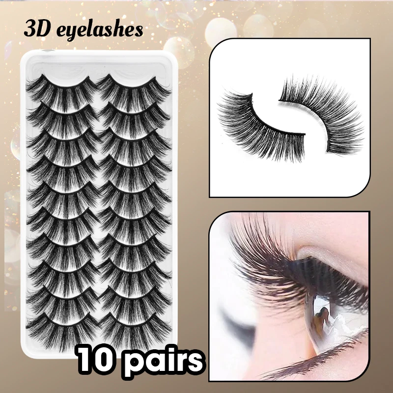 

MEIANNA Natural-Looking Wispy False Eyelashes Sexy Bulk Fluffy Lashes Eyelash Enhancement Lifting Makeup Lash