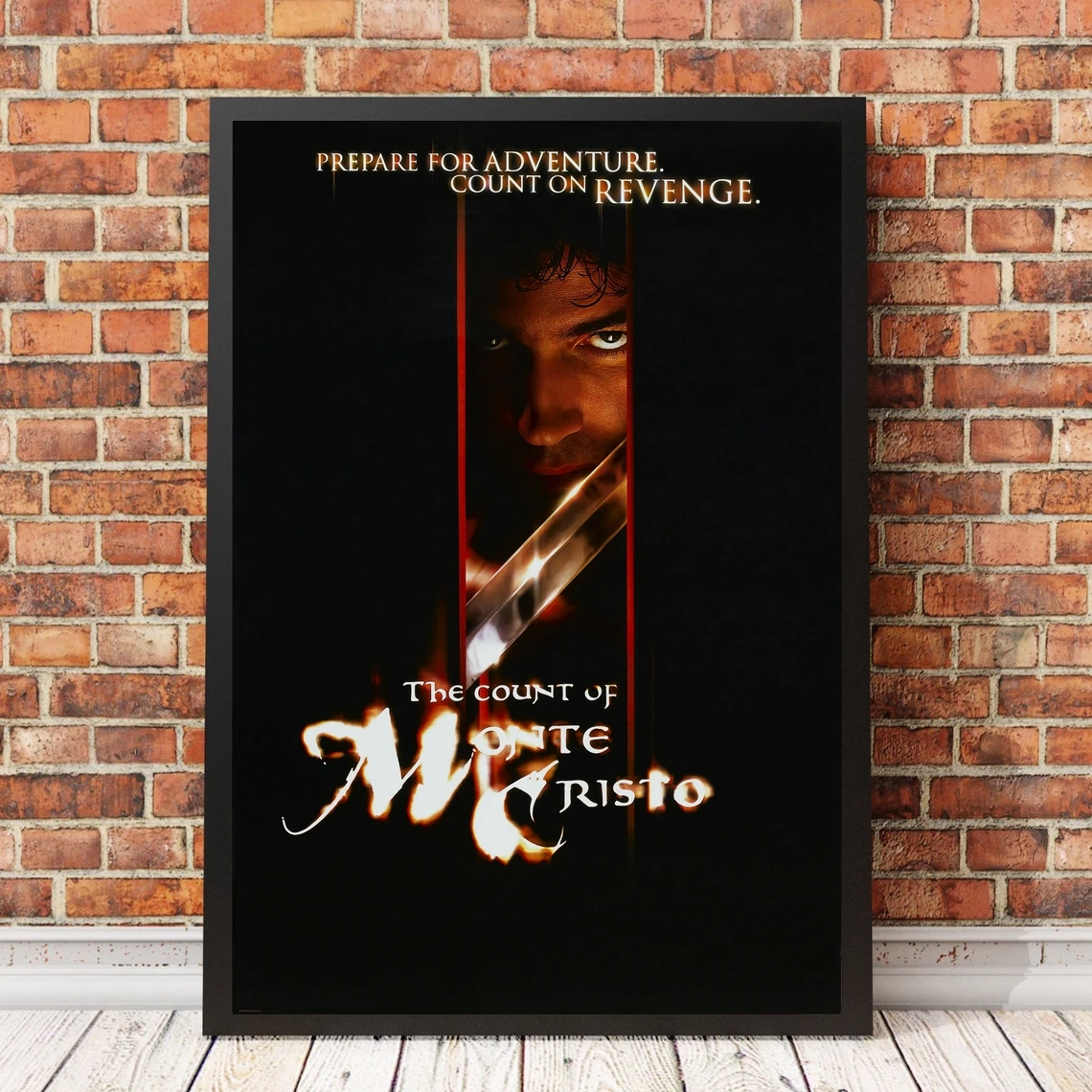 

The Count Of Monte Cristo Classic Movie Poster, Canvas Art Prints Home Decoration Wall Painting ( No Frame )