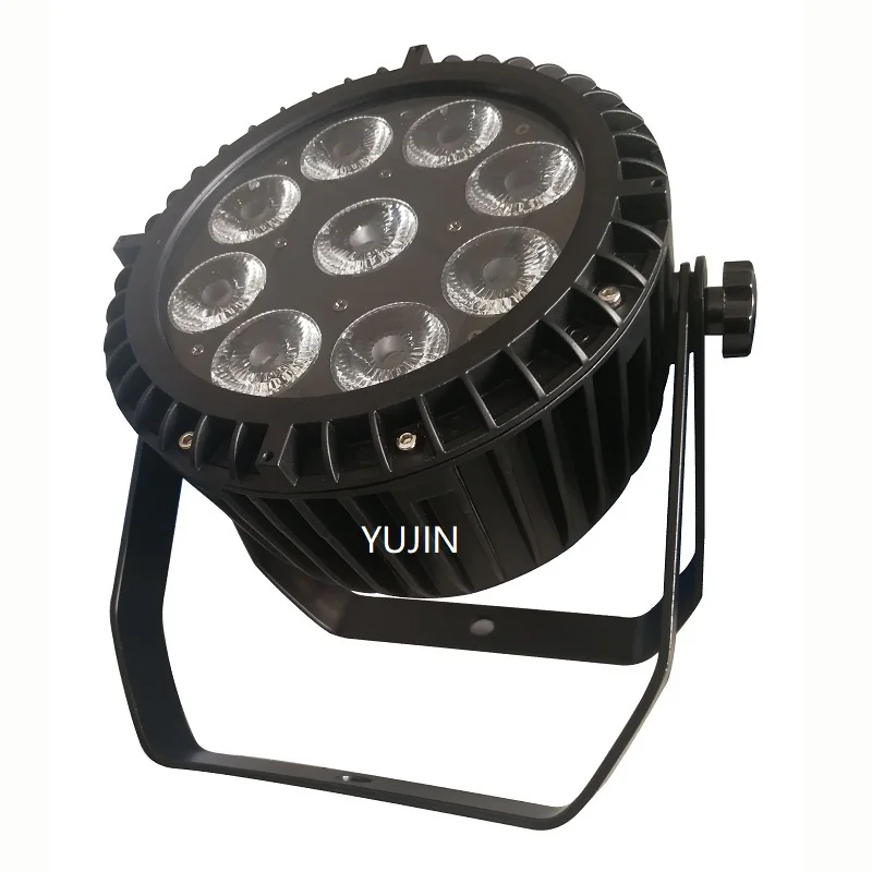 8 шт./лот ip 65 водонепроницаемый 9*18 Вт par led dmx rgbwa + uv 6in1 | Лампы и освещение