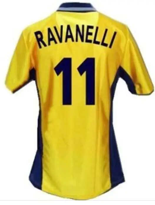 

Retro OM 1998/99/00 Pires Blanc Ravanelli Vintage Jersey Classic Shirt