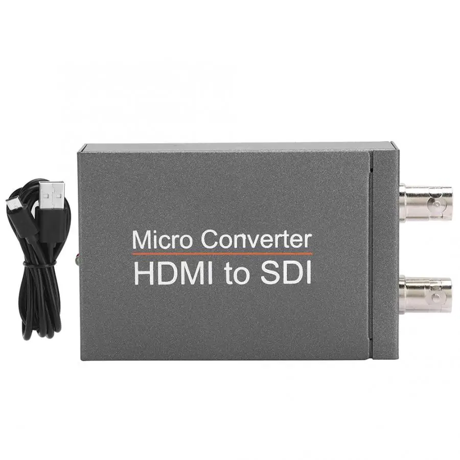 Преобразователь HDMI в SDI DC 5V Iron Shell Min HD to 2-сторонний преобразователь 3G-SDI/HD-SDI уровня