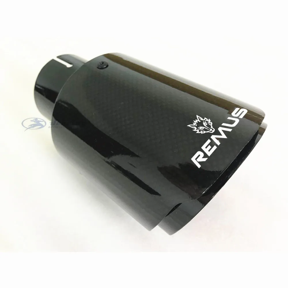 Универсальная модификация автомобиля одиночная выхлопная труба из нержавеющей