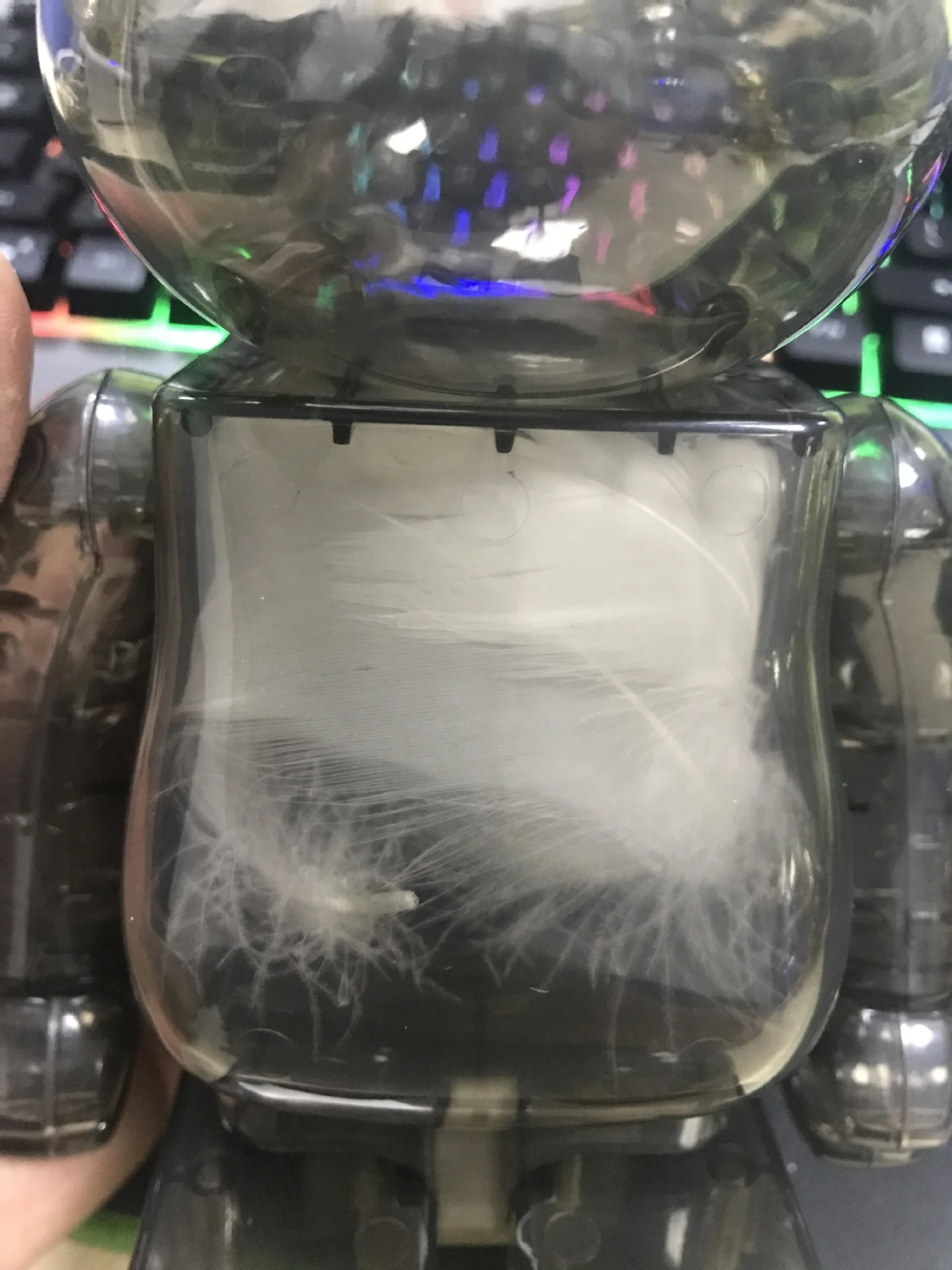 Игрушечные фигурки Bearbricklys 400% 28 см с перьями мир экшн-фигурки медведь куклы