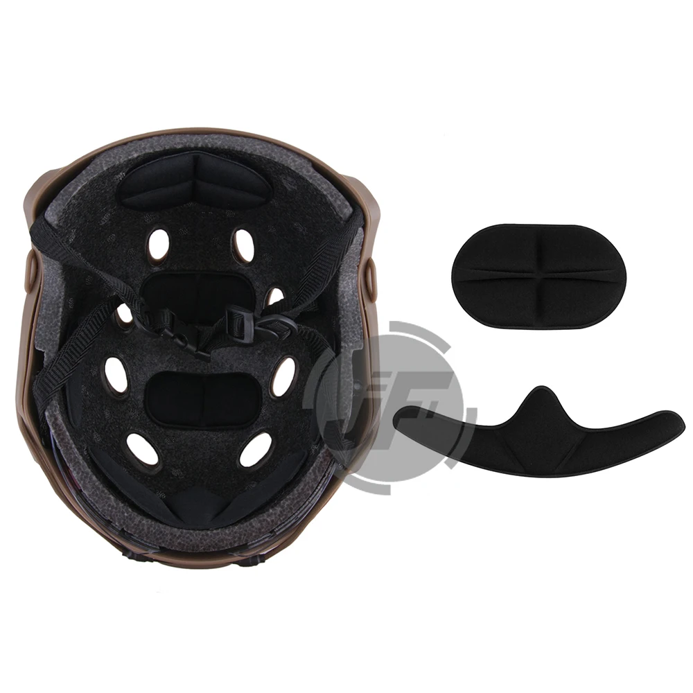 Emerson PJ Type Fast Helmet EmersonGear Tactical Shooting Hunting Bump Jump Goggle w/ Flip-down Visor + NVG Shroud | Спорт и