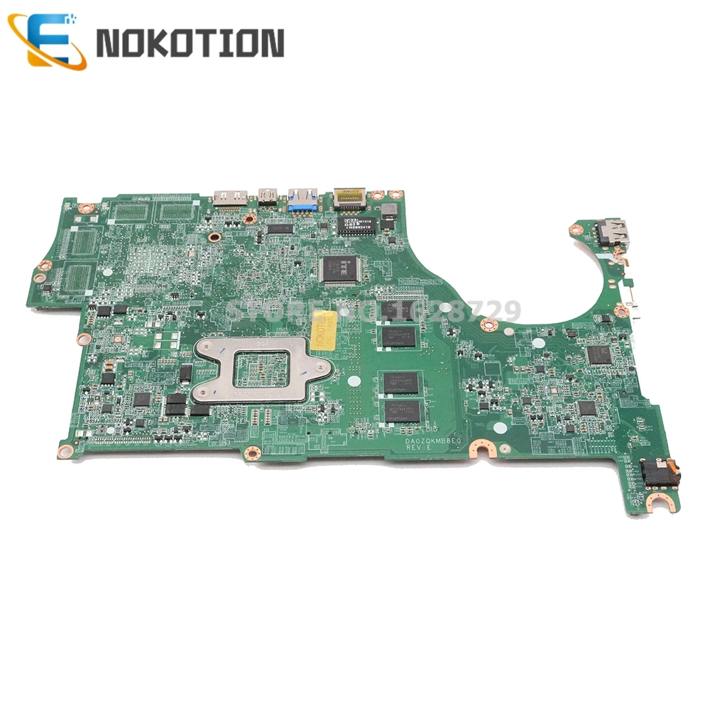 Материнская плата NOKOTION DA0ZQKMB8E0 NBMA311007 NB.MA311.007 для Acer aspire материнская ноутбука SR0XF ЦП