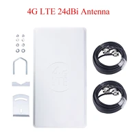 4g lte 24dbi antenna 698 2690mhz mimo outdoor antenna n female jack connector signal booster for 3g 4g router modem