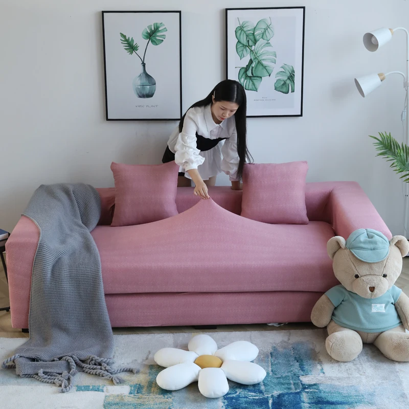 Эластичный чехол для углового дивана L образный секционный дивана|Чехлы диванов|