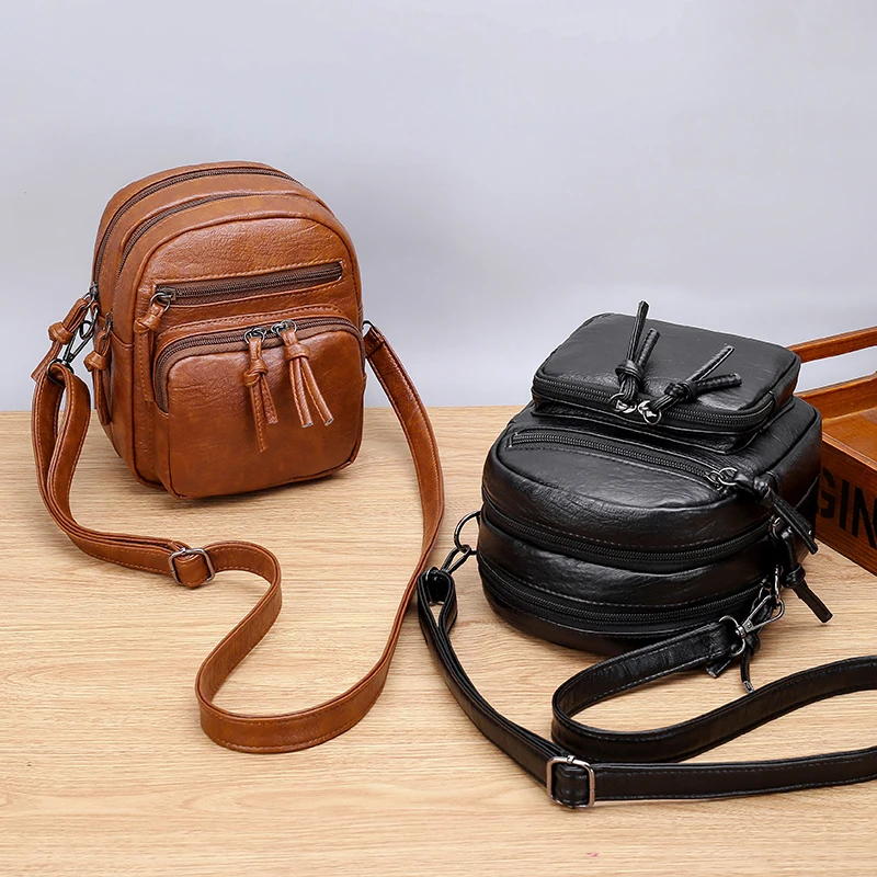 

Hot Crossbody Cell Phone Shoulder Bag Cellphone Bag Daily Use Card Holder Multiple Pockets Shoulder Bag for Women Message Bags