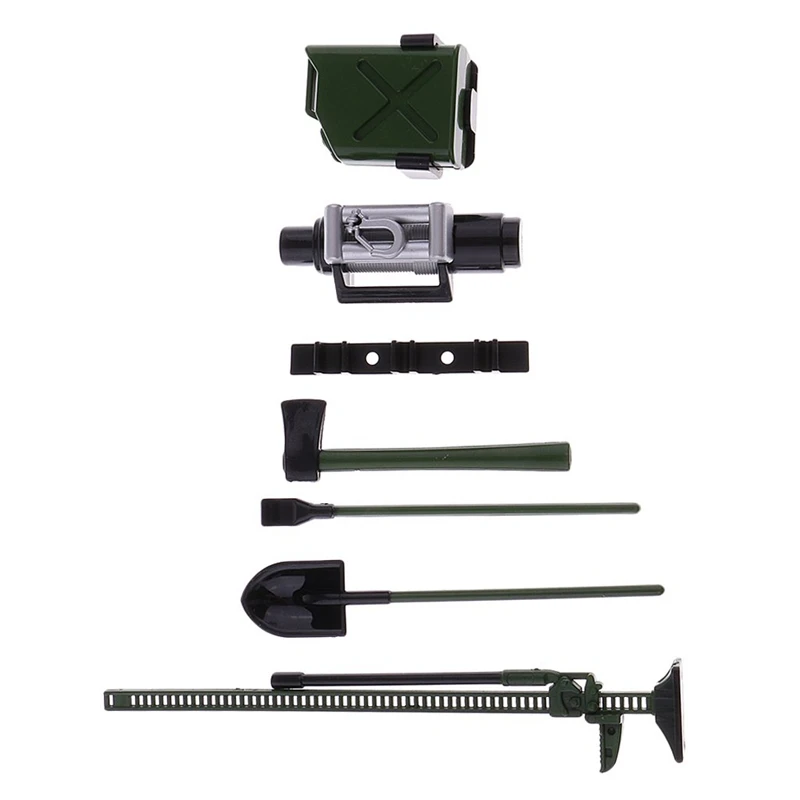 6 шт RC пластиковые украшения аксессуары набор инструментов для 1:10 Масштаб Рок