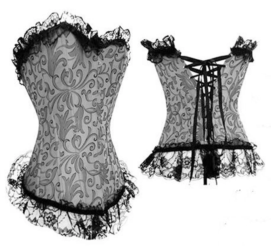 Бесплатная доставка оптовая продажа нижнее белье баскский корсет на шнуровке