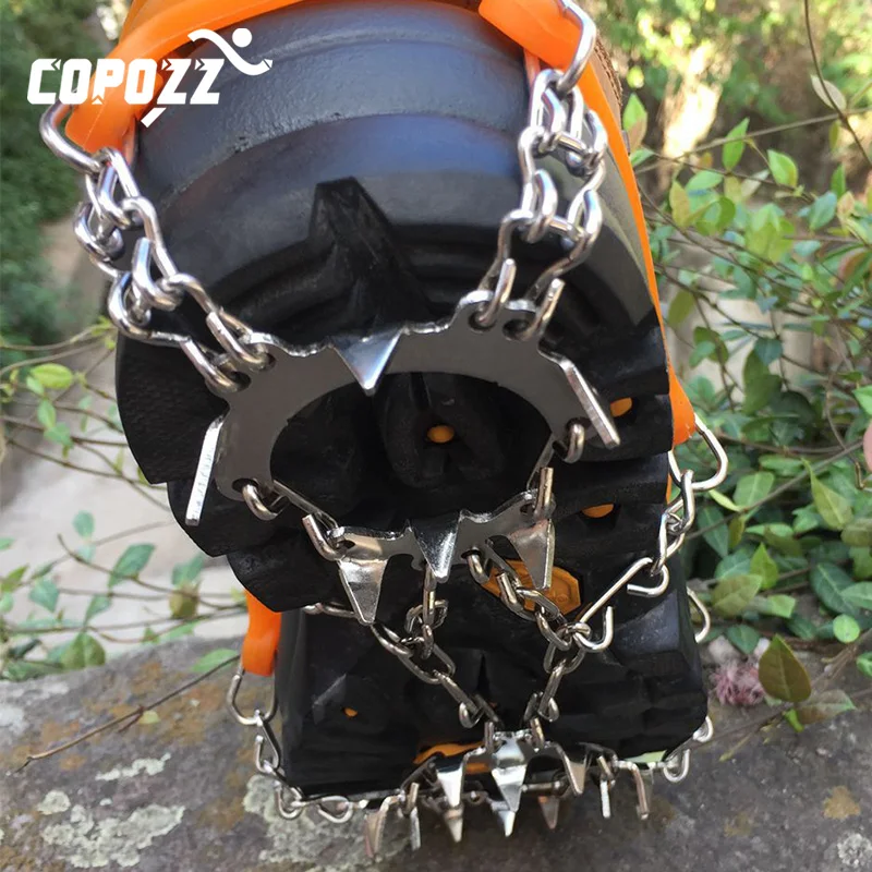 Нескользящие скобы Copozz для занятий спортом на открытом воздухе 19 зубьев 2