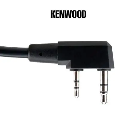 Kenwood WADSN электронная PTT проволока Softair Военная радио гарнитура рация разъем страйкбол аксессуары для наушников Kenwood ICOM версия - Цвет: Kenwood