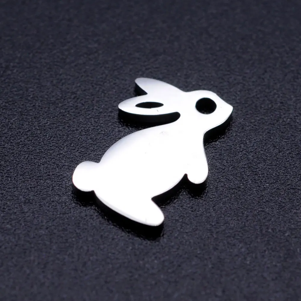 10 шт./лот маленькие подвески в виде кролика ювелирные изделия сделай сам оптовая