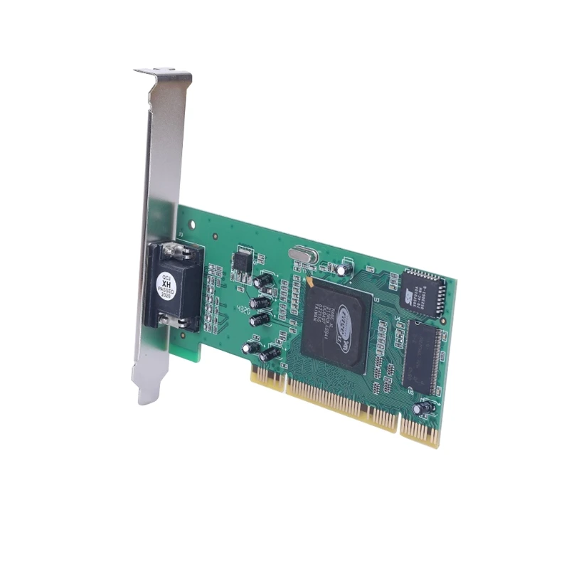 

PCI VGA карта дисплея ATI Rage XL 8 Мб 32 бит мультидисплей Тракторная карта PCI видеокарта SDRAM VGA карта для настольного компьютера