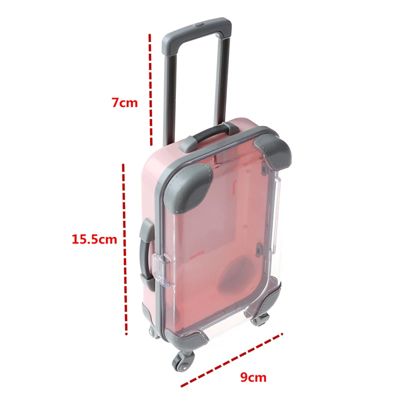 Чемодан багаж дорожный костюм детские игрушки мини пластик для куклы пластик| |